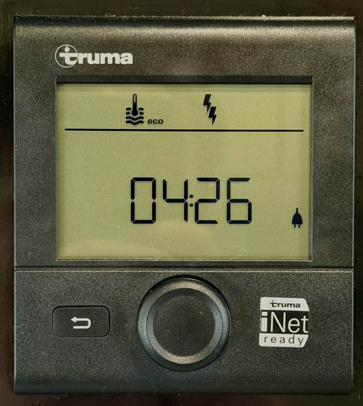 Truma CP plus betjeningspanel