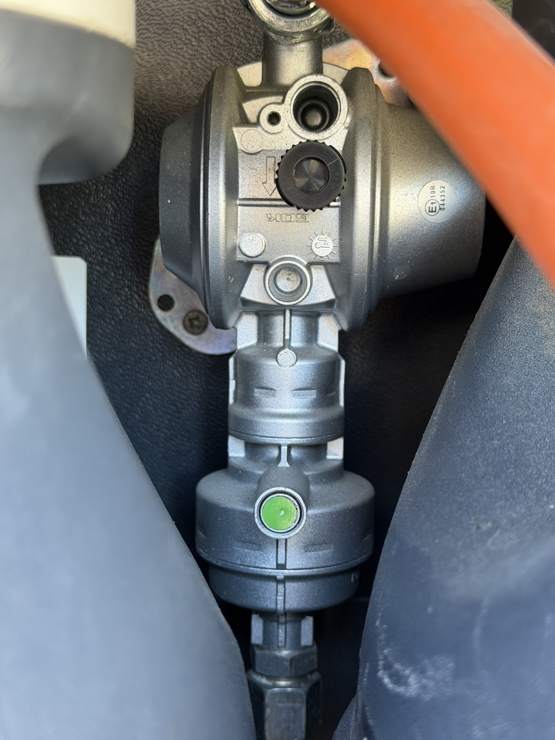 Truma MonoControl regulator med grønn knapp